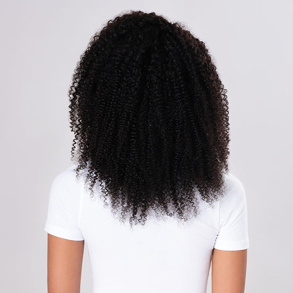 Kinky Curly Headband Wig
