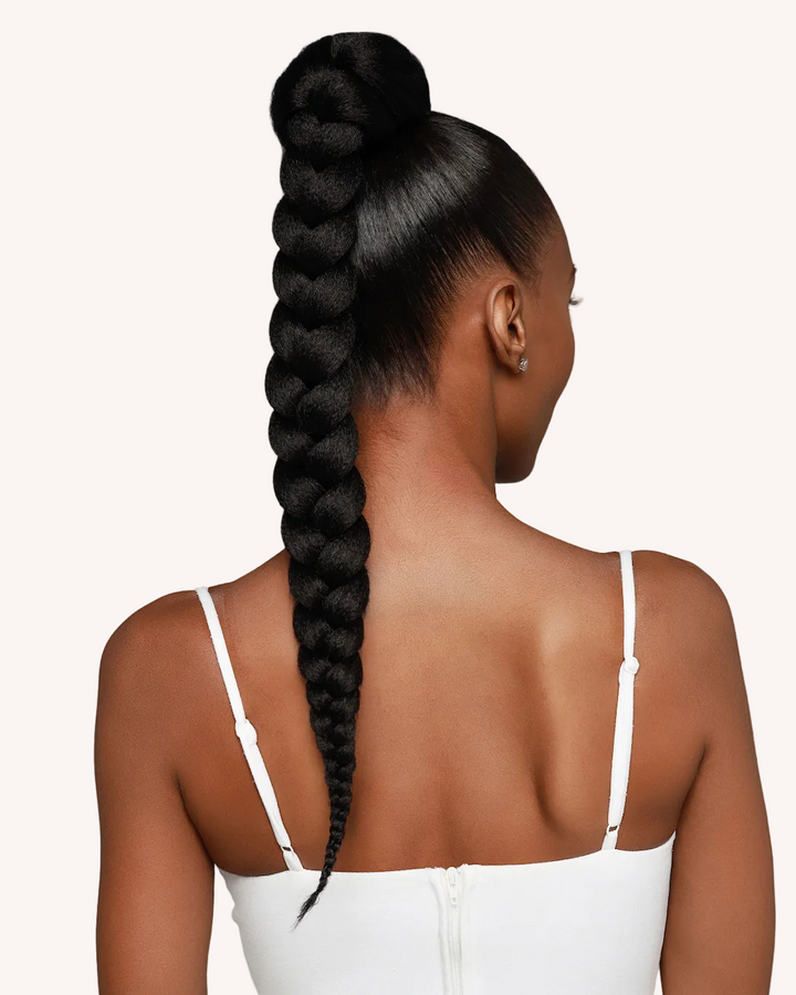 Wrap Braided Ponytail 22"