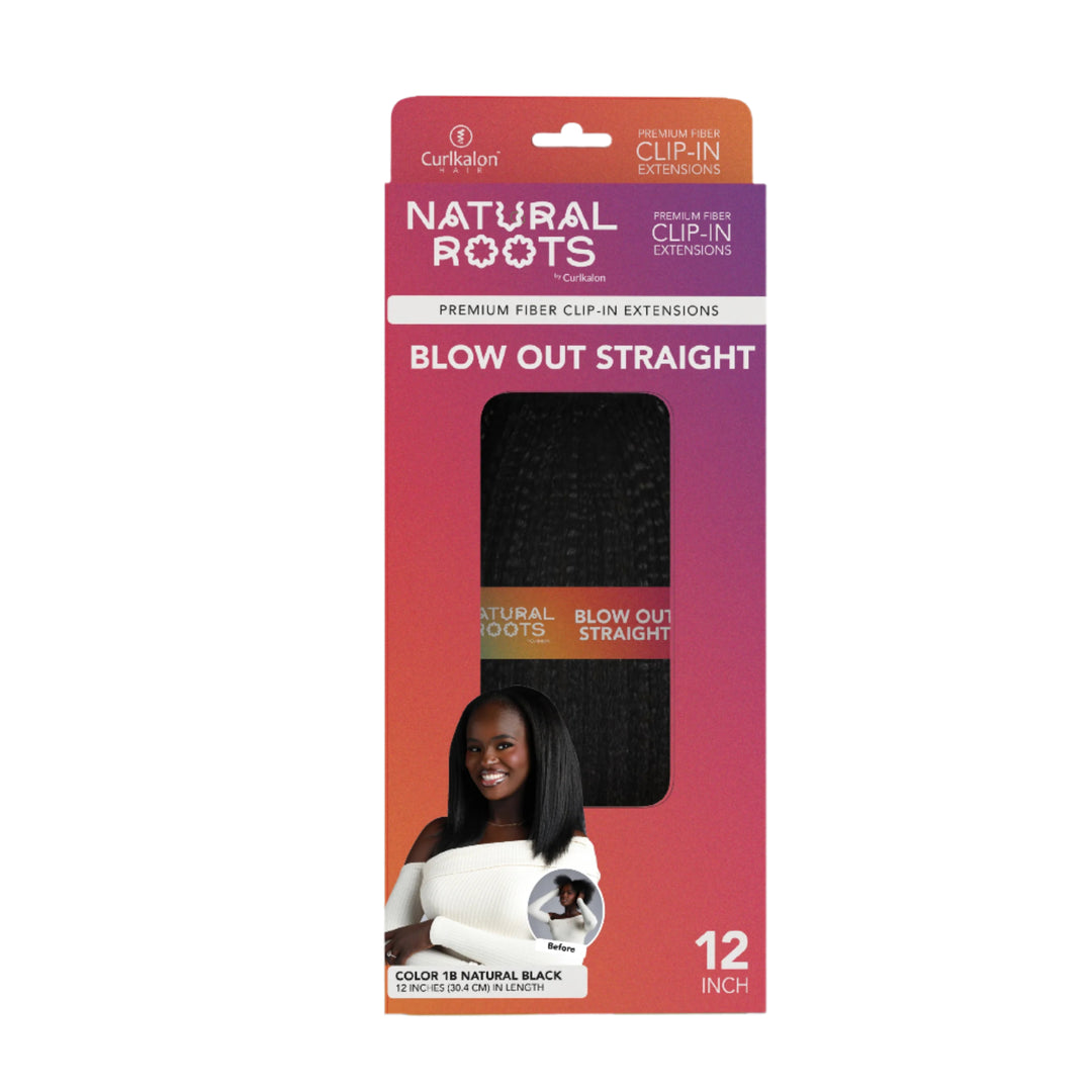 Blow Out Straight 12" Clip-Ins