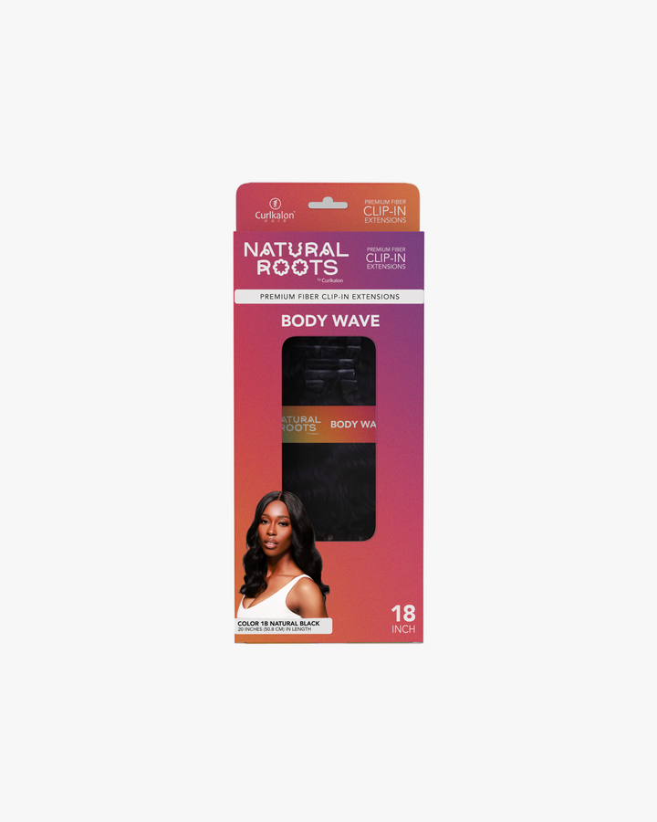 Body Wave 18" Clip-In Hair Extensions