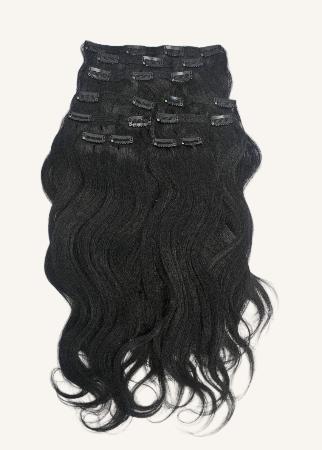 Body Wave 18" Clip-In Hair Extensions
