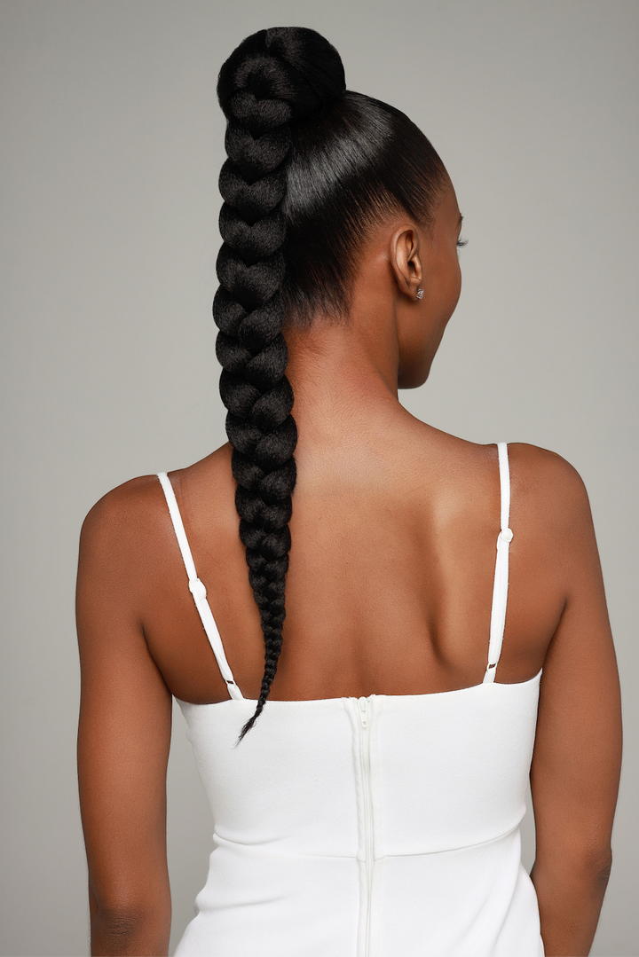 Wrap Braided Ponytail 22"