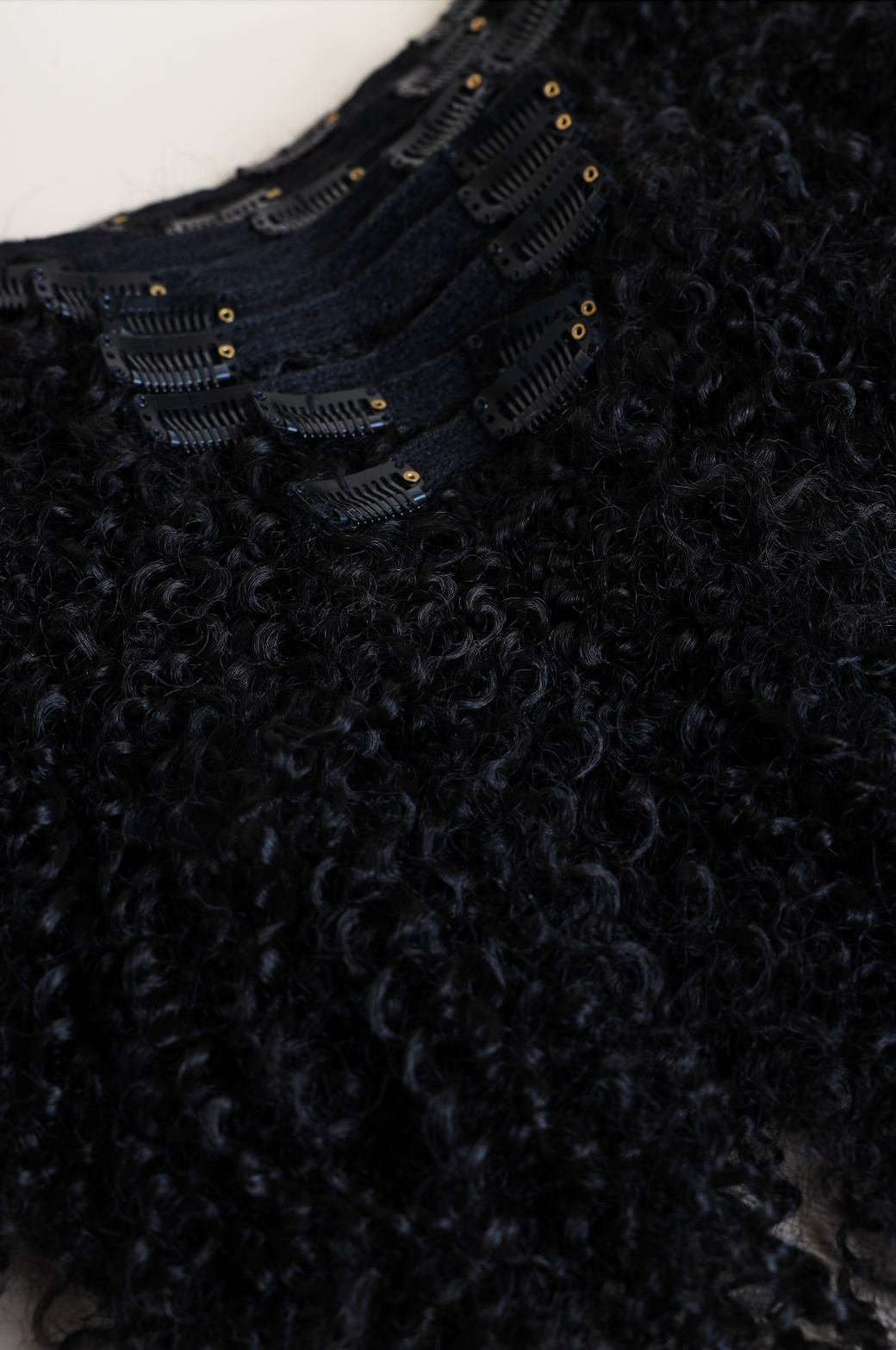 Kinky Curly 10" Clip-In Hair Extensions